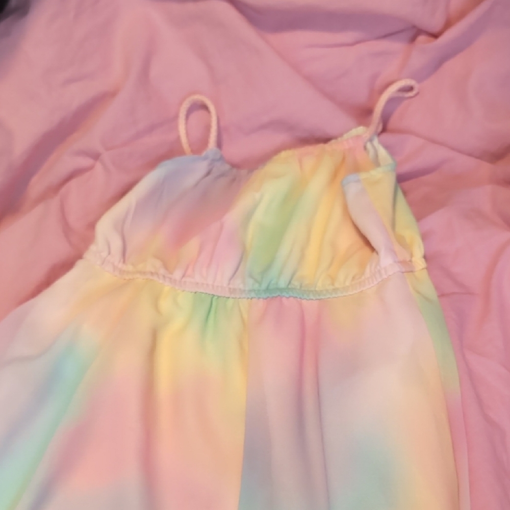 H&M Pastel Pink and Cream Top